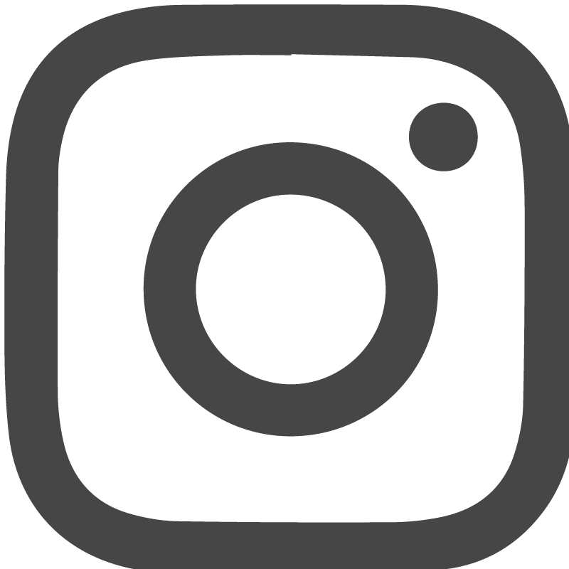 Logo de Instagram en negro